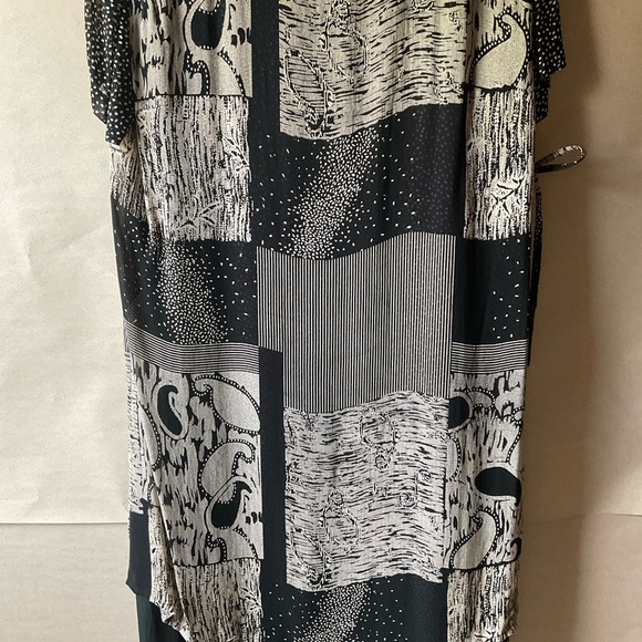 Anna Maxwell dress. Black and white. Size 20W - Picture 3 of 12